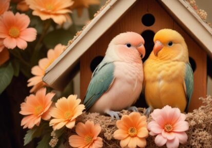 Two pet birds for bird transportation planning in Boston, MA
