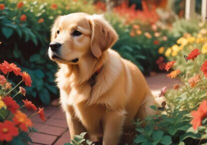 A dog sitting outdoors, representing professional dog transportation and pet relocation services in Reno, Nevada.
