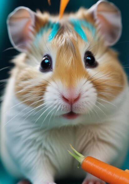 Close-up of a hamster, representing small mammal transportation planning in Phoenix, AZ