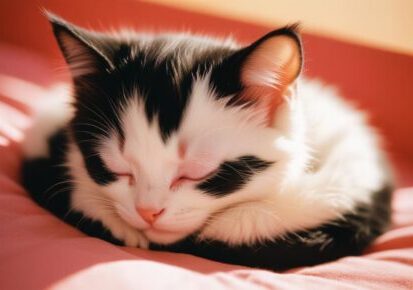 Pet travel preparation in Washington, DC – cat resting comfortably before transportation