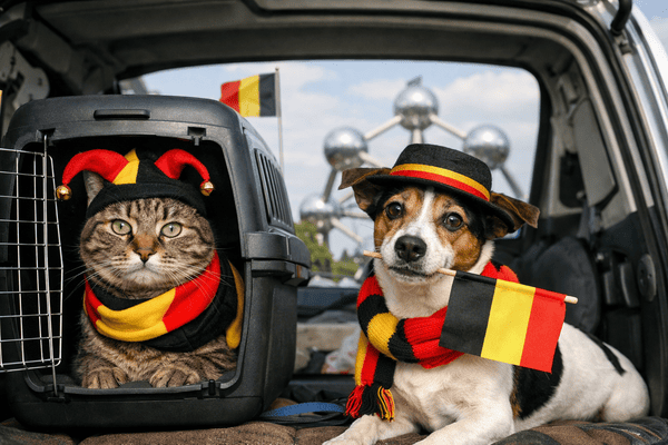 usa to Belgium pet shipping