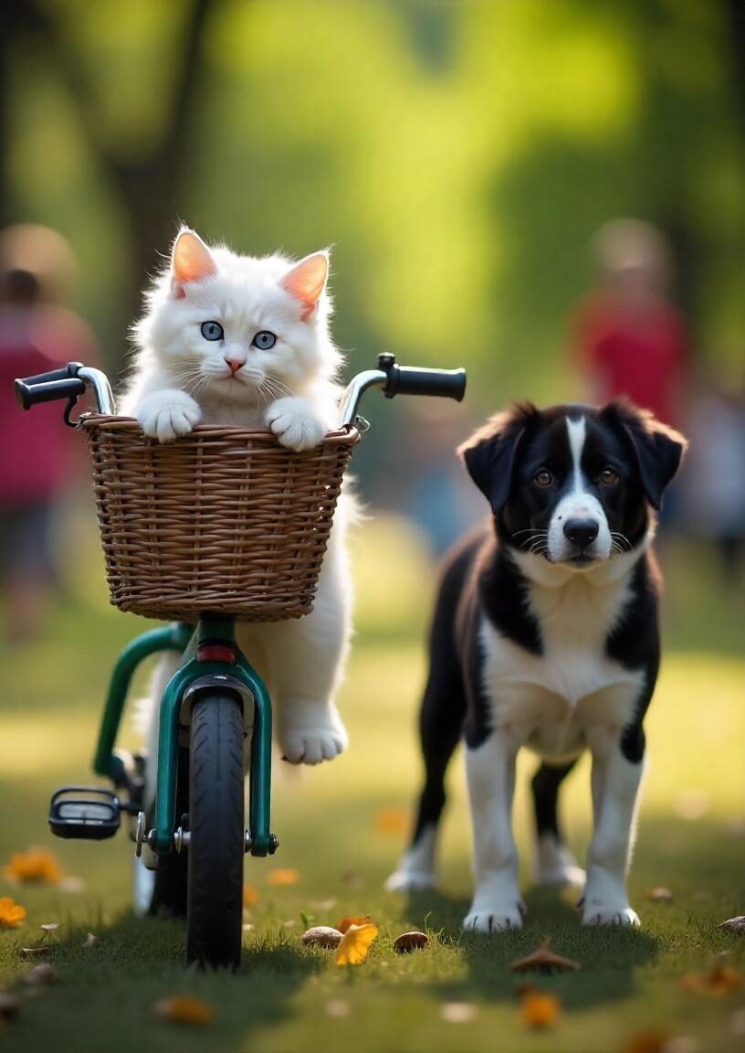 dog and cat traveling together with expert pet travel planning support