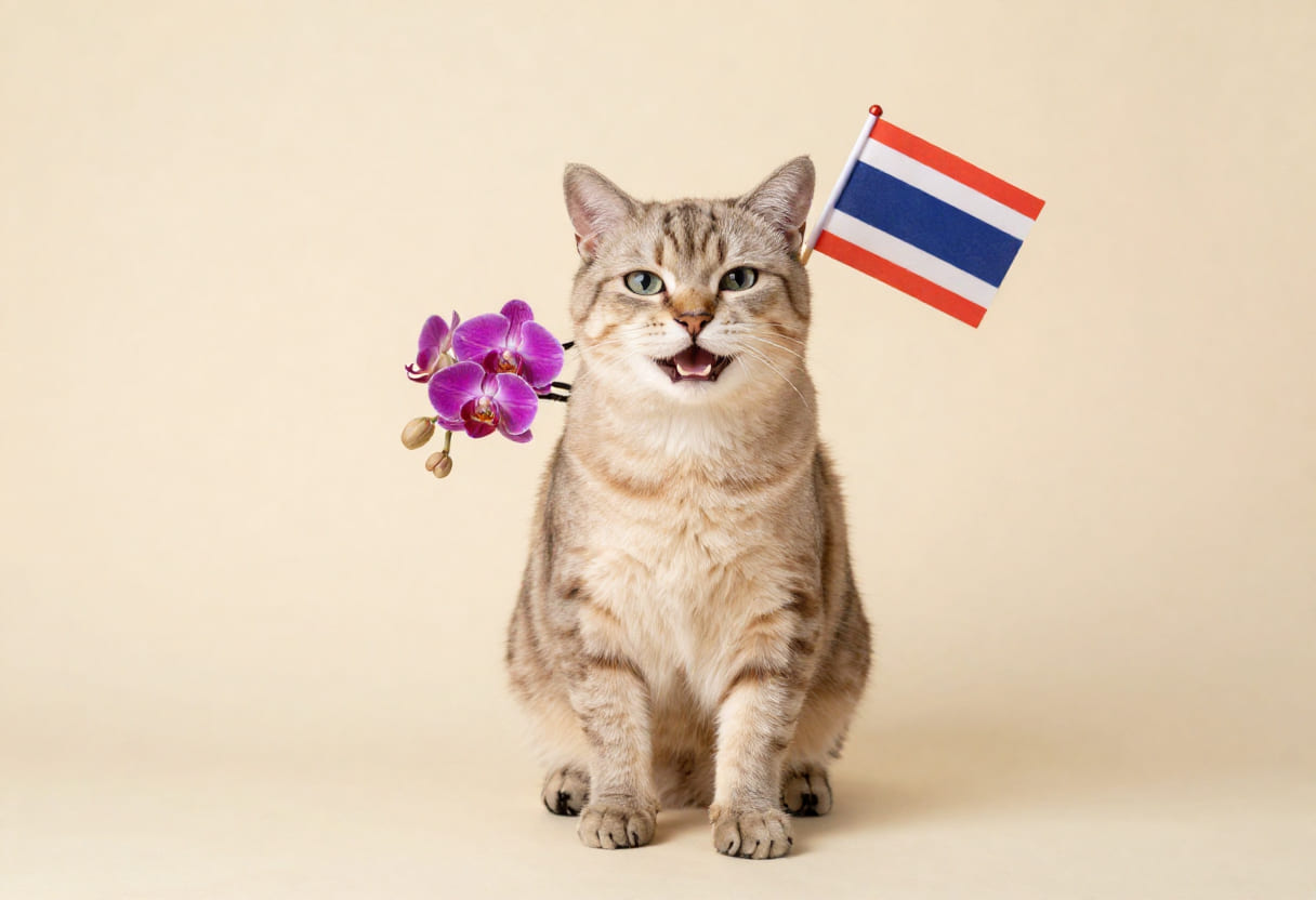 Pet prepared for relocation to Thailand from the United States